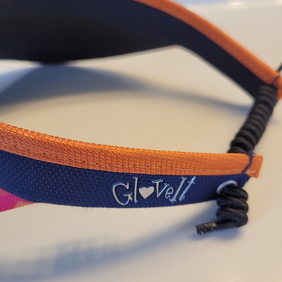 Tipsy Tulip Floral Women's Coil Visor GLOVE IT - Picture 2 of 11